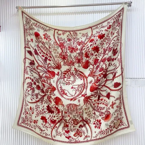 Cheap Gucci Silk Squares #1480143, $$82.00 USD On Gucci Scarf