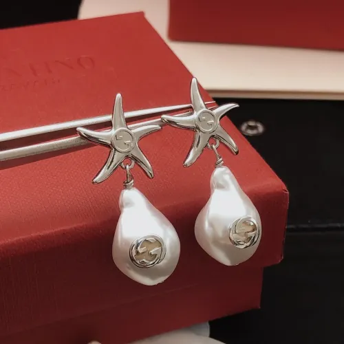 Replica Gucci Earrings For Women #1480266 $27.00 USD for Wholesale