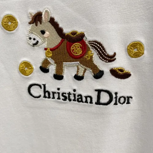 Replica Christian Dior T-Shirts Short Sleeved For Unisex #1480321 $52.00 USD for Wholesale