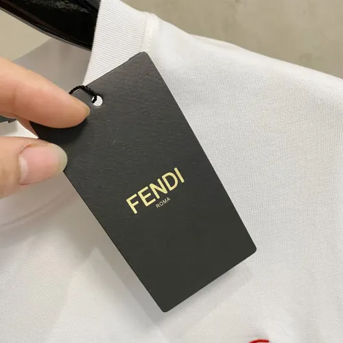 Replica Fendi T-Shirts Short Sleeved For Unisex #1480327 $52.00 USD for Wholesale
