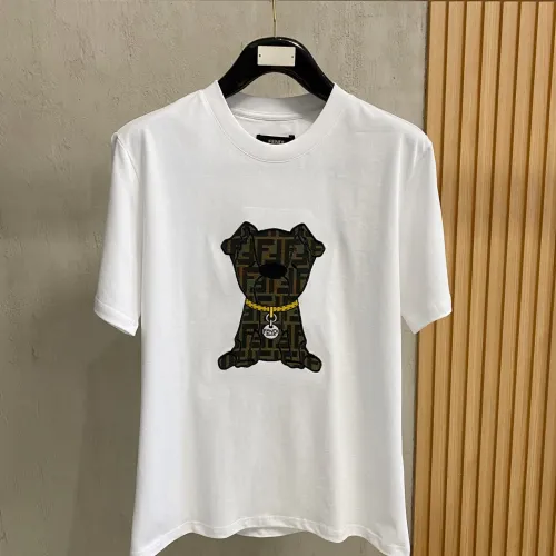 Cheap Fendi T-Shirts Short Sleeved For Unisex #1480329, $$52.00 USD On Fendi T-Shirts