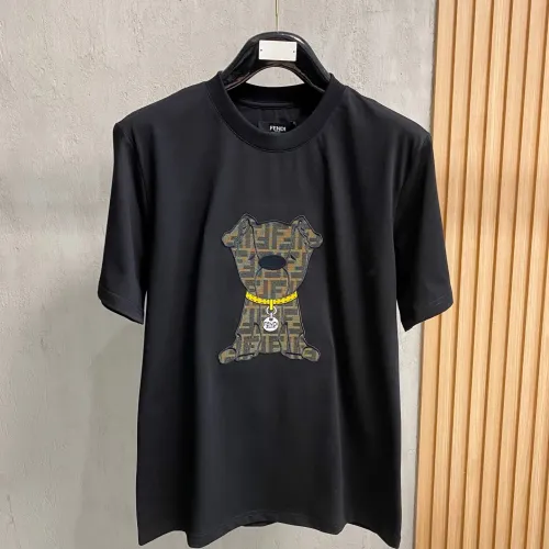Cheap Fendi T-Shirts Short Sleeved For Unisex #1480348, $$52.00 USD On Fendi T-Shirts