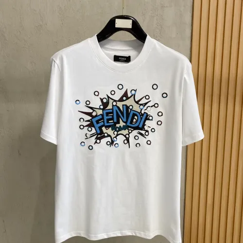 Cheap Fendi T-Shirts Short Sleeved For Unisex #1480379, $$56.00 USD On Fendi T-Shirts