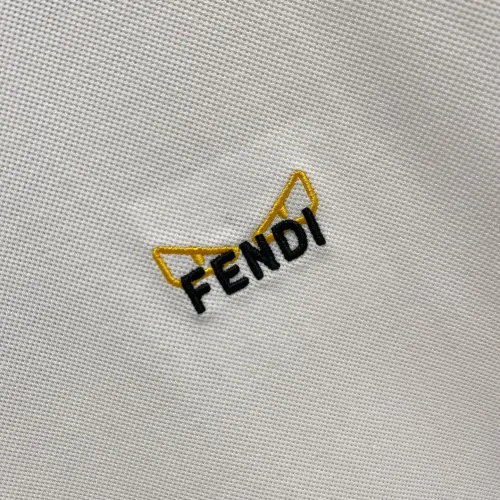 Replica Fendi T-Shirts Short Sleeved For Men #1480414 $64.00 USD for Wholesale