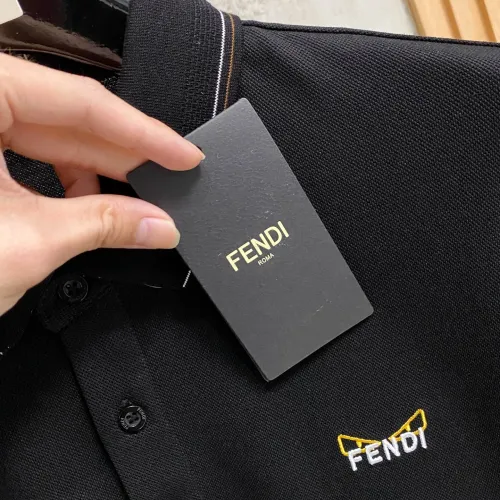 Replica Fendi T-Shirts Short Sleeved For Men #1480415 $64.00 USD for Wholesale