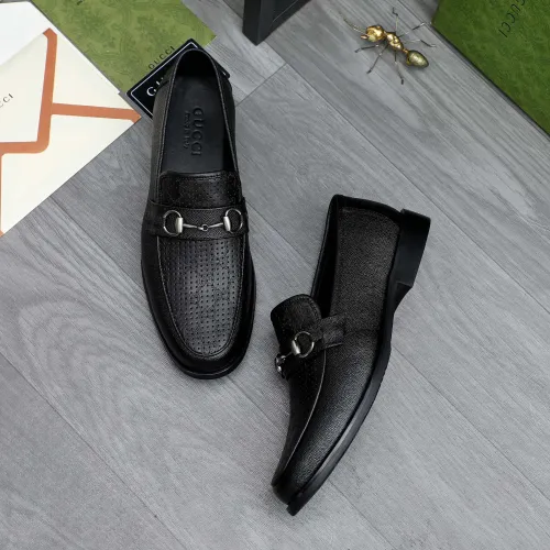 Replica Gucci Oxfords Shoes For Men #1480437 $85.00 USD for Wholesale