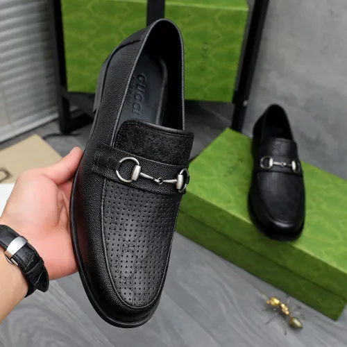 Replica Gucci Oxfords Shoes For Men #1480437 $85.00 USD for Wholesale