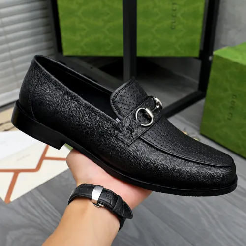 Replica Gucci Oxfords Shoes For Men #1480437 $85.00 USD for Wholesale