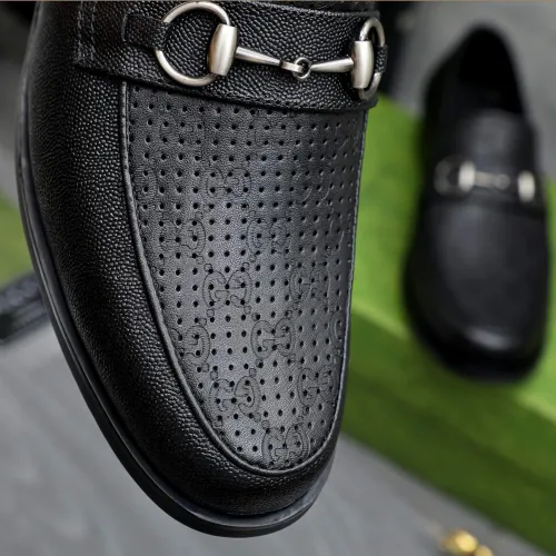 Replica Gucci Oxfords Shoes For Men #1480437 $85.00 USD for Wholesale