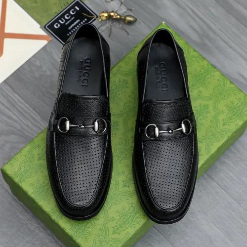 Replica Gucci Oxfords Shoes For Men #1480438 $85.00 USD for Wholesale
