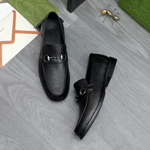Replica Gucci Oxfords Shoes For Men #1480438 $85.00 USD for Wholesale