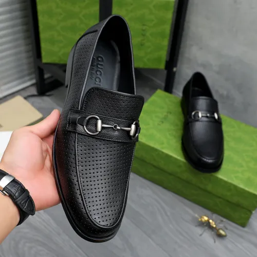 Replica Gucci Oxfords Shoes For Men #1480438 $85.00 USD for Wholesale