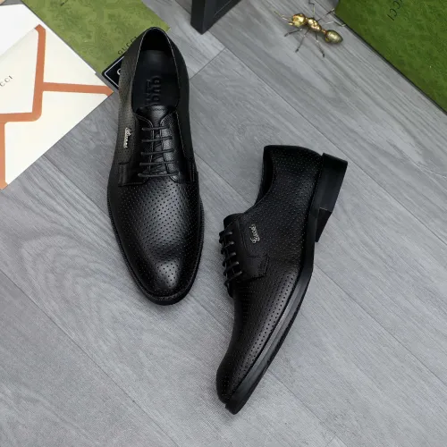 Replica Gucci Oxfords Shoes For Men #1480439 $85.00 USD for Wholesale