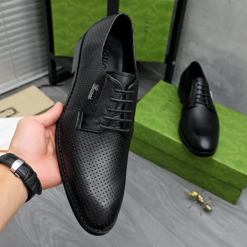 Replica Gucci Oxfords Shoes For Men #1480439 $85.00 USD for Wholesale