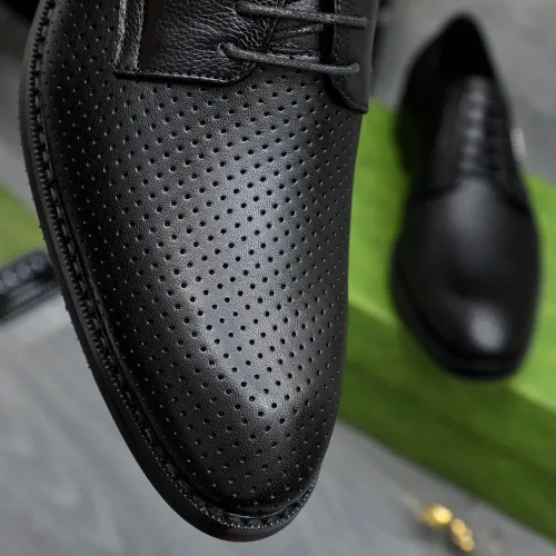 Replica Gucci Oxfords Shoes For Men #1480439 $85.00 USD for Wholesale