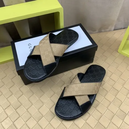 Replica Gucci Slippers For Men #1480455 $45.00 USD for Wholesale