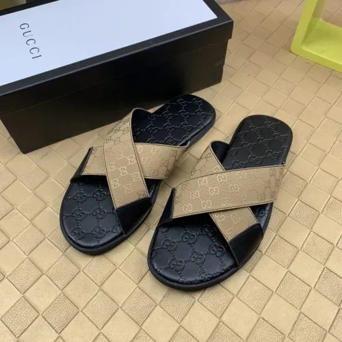 Replica Gucci Slippers For Men #1480455 $45.00 USD for Wholesale