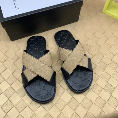Replica Gucci Slippers For Men #1480455 $45.00 USD for Wholesale