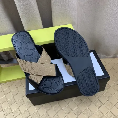 Replica Gucci Slippers For Men #1480455 $45.00 USD for Wholesale