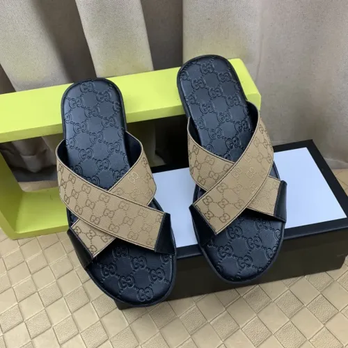 Replica Gucci Slippers For Men #1480455 $45.00 USD for Wholesale