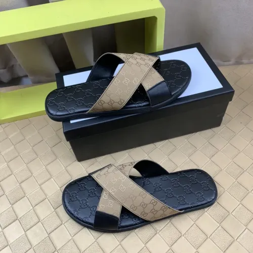 Replica Gucci Slippers For Men #1480455 $45.00 USD for Wholesale