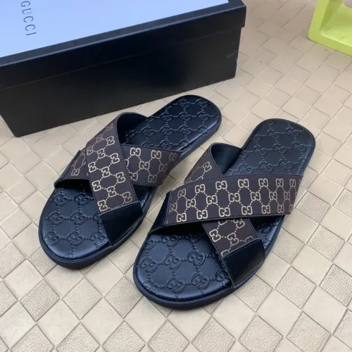 Replica Gucci Slippers For Men #1480456 $45.00 USD for Wholesale