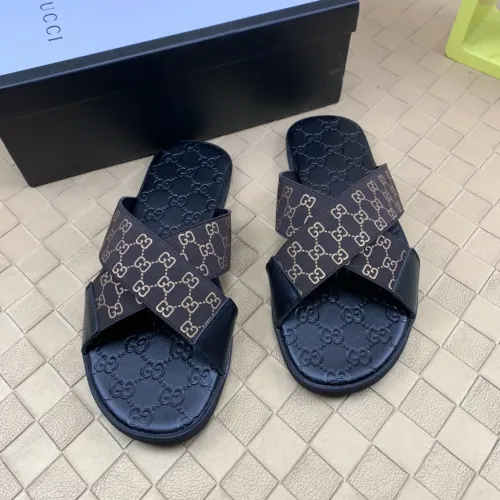 Replica Gucci Slippers For Men #1480456 $45.00 USD for Wholesale