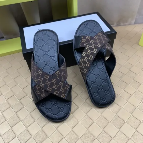 Replica Gucci Slippers For Men #1480456 $45.00 USD for Wholesale