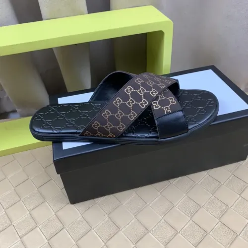 Replica Gucci Slippers For Men #1480456 $45.00 USD for Wholesale
