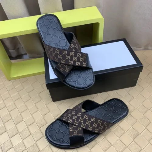 Replica Gucci Slippers For Men #1480456 $45.00 USD for Wholesale