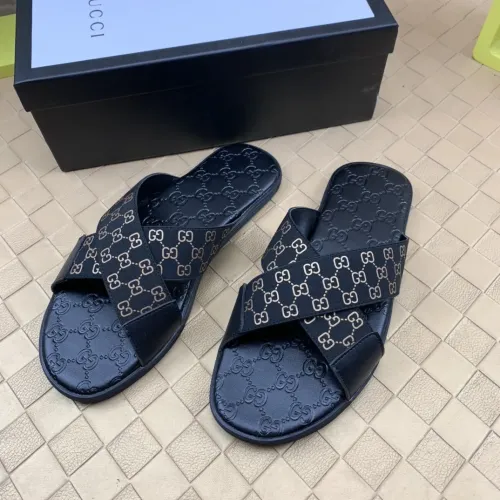 Replica Gucci Slippers For Men #1480457 $45.00 USD for Wholesale