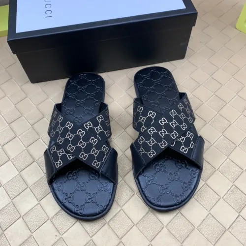 Replica Gucci Slippers For Men #1480457 $45.00 USD for Wholesale