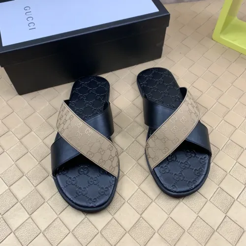 Replica Gucci Slippers For Men #1480458 $45.00 USD for Wholesale