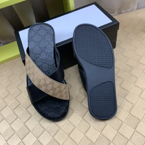 Replica Gucci Slippers For Men #1480458 $45.00 USD for Wholesale