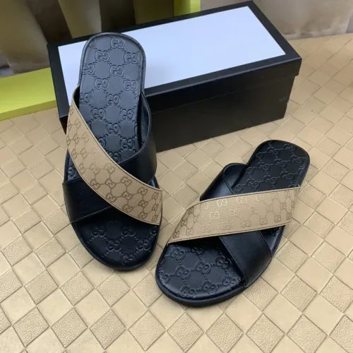 Replica Gucci Slippers For Men #1480458 $45.00 USD for Wholesale