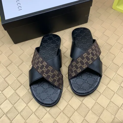 Replica Gucci Slippers For Men #1480459 $45.00 USD for Wholesale