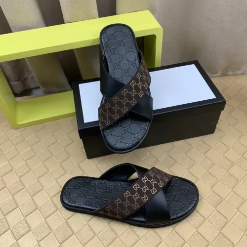 Replica Gucci Slippers For Men #1480459 $45.00 USD for Wholesale