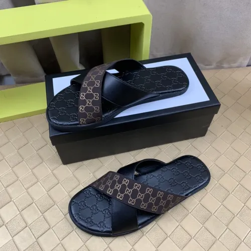 Replica Gucci Slippers For Men #1480459 $45.00 USD for Wholesale