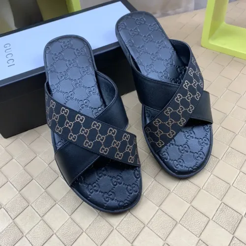 Replica Gucci Slippers For Men #1480460 $45.00 USD for Wholesale