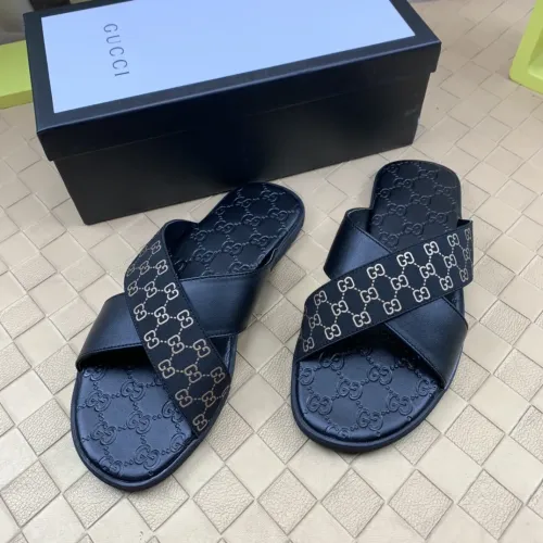 Replica Gucci Slippers For Men #1480460 $45.00 USD for Wholesale