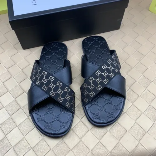 Replica Gucci Slippers For Men #1480460 $45.00 USD for Wholesale
