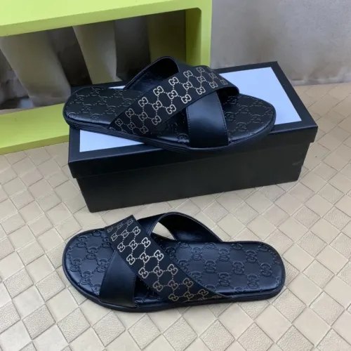 Replica Gucci Slippers For Men #1480460 $45.00 USD for Wholesale