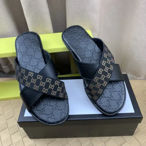 Replica Gucci Slippers For Men #1480460 $45.00 USD for Wholesale
