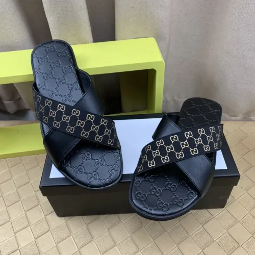 Replica Gucci Slippers For Men #1480460 $45.00 USD for Wholesale