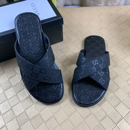 Replica Gucci Slippers For Men #1480465 $45.00 USD for Wholesale