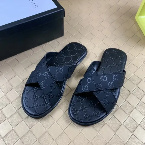 Replica Gucci Slippers For Men #1480465 $45.00 USD for Wholesale