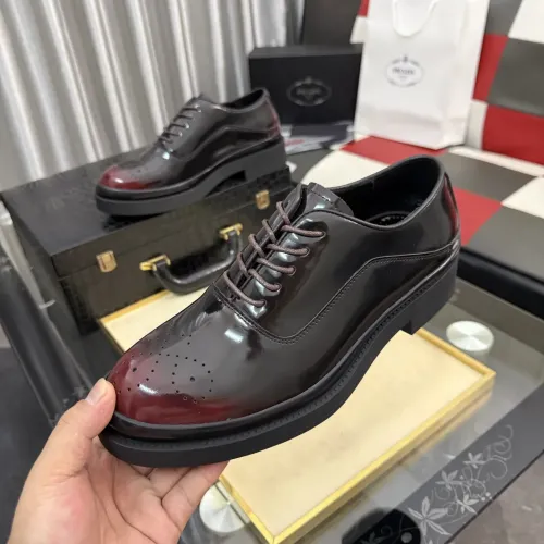 Cheap Prada Leather Shoes For Men #1480505, $$115.00 USD On Prada Leather Shoes