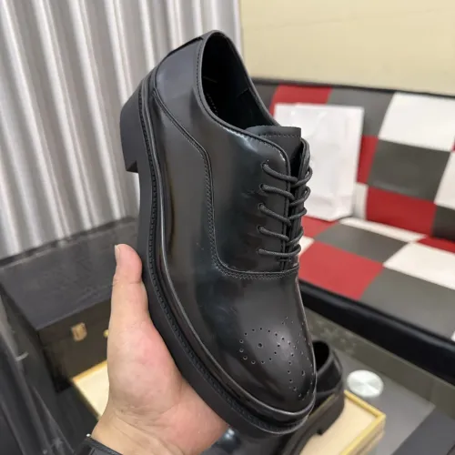 Replica Prada Leather Shoes For Men #1480506 $115.00 USD for Wholesale