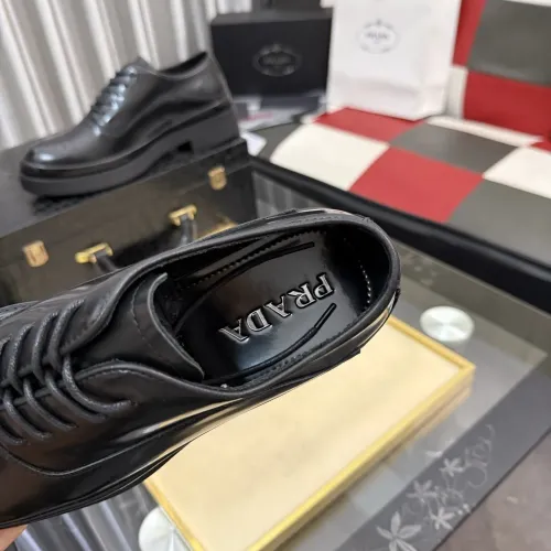 Replica Prada Leather Shoes For Men #1480506 $115.00 USD for Wholesale