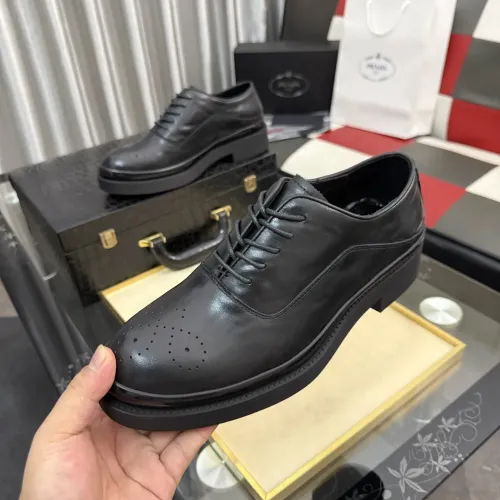 Cheap Prada Leather Shoes For Men #1480507, $$115.00 USD On Prada Leather Shoes